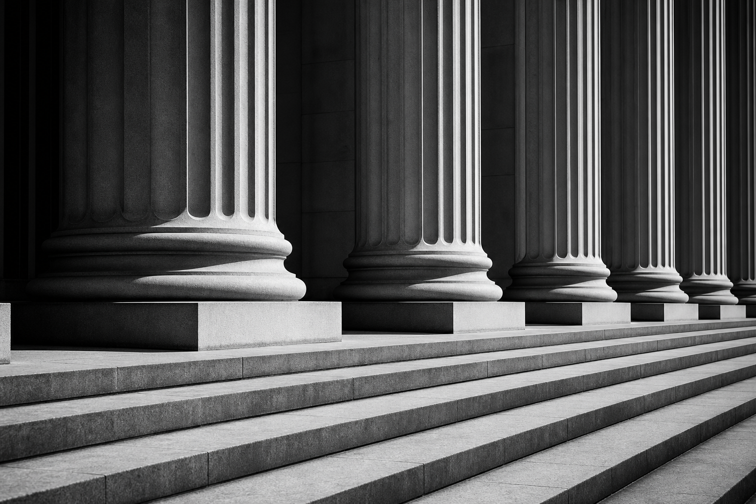 Courthouse columns